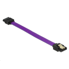 DELOCK 83688 SATA kábel 6 Gb/s egyenes/egyenes lila 10cm (83688) kábel és adapter