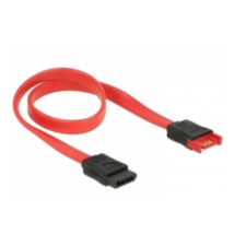 DELOCK 83953 SATA hosszabbító kábel 30cm (piros) (83953) kábel és adapter