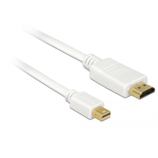DELOCK 83993 mini Displayport apa -> HDMI apa kábel 0.5m fekete (delock83993) kábel és adapter