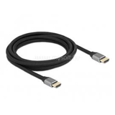 DELOCK 83997 3m Ultra nagy sebességű HDMI 48Gbps 8K 60Hz szürke kábel (DL83997) kábel és adapter