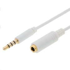 DELOCK 84483 sztereo Jack 3.5 mm apa / anya 3m (84483) kábel és adapter