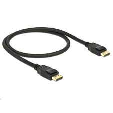 DELOCK 85506 Displayport 1.2 apa > Displayport apa 0,5m fekete (DL85506) - DisplayPort kábel és adapter