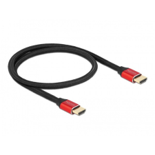 DELOCK 85772 50cm Ultra nagy sebességű HDMI 48Gbps 8K 60Hz piros kábel kábel és adapter