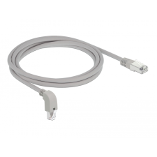 DELOCK 85875 S/FTP CAT6A Patch kábel 2m - Szürke (85875) kábel és adapter