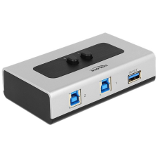 DELOCK 87667 2 portos manuális kétirányú USB 3.0 kapcsoló hub és switch