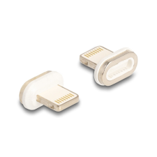 DELOCK 8 tűs Lightning apa mágneses csatlakozó kábel és adapter