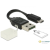 DELOCK 91709 micro USB OTG --> A típusú USB dugó microSD kártyaolvasóval