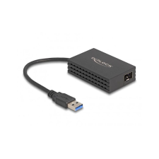 DELOCK A-típusú USB adapter 1 x SFP Gigabit LAN (66463) (66463) kábel és adapter