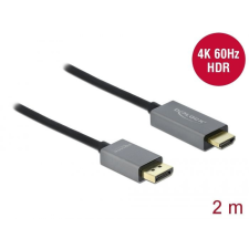  DeLock Active DisplayPort 1.4 to HDMI Cable 4K 60 Hz (HDR) 2m kábel és adapter