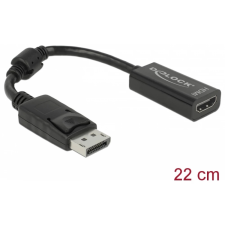 DELOCK Adapter Displayport 1.1 apa - HDMI anya (61849) kábel és adapter