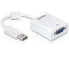 DELOCK adapter displayport apa vga 15tűs anya 61766
