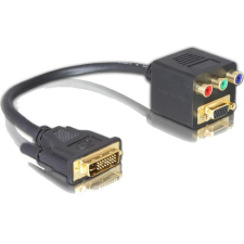 DELOCK Adapter DVI29 apa VGA + 3xCinch anyára kábel és adapter