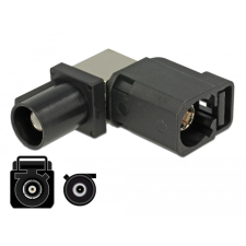 DELOCK Adapter, FAKRA A csatlakozóhüvely 90 &gt; FAKRA A-dugó kábel és adapter