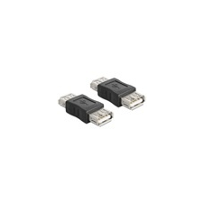 DELOCK adapter gender changer USB-A (F) - USB-A (F) kábel és adapter