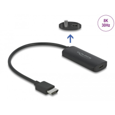  Delock adapter HDMI-A csatlakozó USB Type-C csatlakozóaljzathoz (DP Alt mód) 8K kábel és adapter