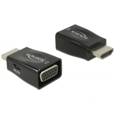 DELOCK Adapter HDMI-A dugó > VGA hüvely kábel és adapter