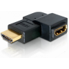 DELOCK adapter HDMI apa > HDMI anya 90 balra