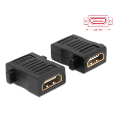 DELOCK adapter HDMI (F) - HDMI (F) kábel és adapter