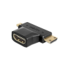 DELOCK Adapter HDMI male   2x HDMI female