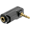 DELOCK adapter jack apa 3.5 mm > sztereo jack anya 3.5 mm (65364) (65364)