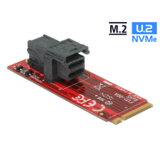DELOCK Adapter M.2 M nyílás > SFF-8643 NVMe kábel és adapter