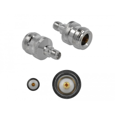 DELOCK Adapter, N csatlakozóhüvely apa SMA csatlakozóhüvely 10 GHz kábel és adapter