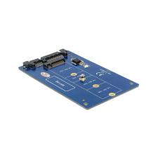 DELOCK Adapter SATA SATA 22pin -> M.2 NGFF SSD (62559) kábel és adapter