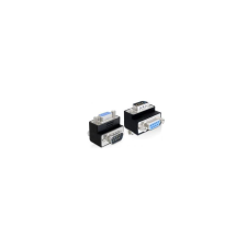DELOCK Adapter Sub-D9, M/F, 270°-al elforgatott, fekete - 65265 (65265) kábel és adapter