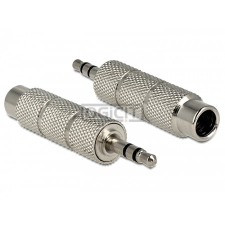 DELOCK adapter sztereó 3.5 mm csatlakozó &amp;gt; 6.35 mm jack 3 pin kábel és adapter