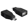 DELOCK adapter USB 2.0 (F) - USB mini (M)