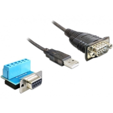 DELOCK Adapter USB 2.0 to 1 x serial RS-422/485 ( kábel és adapter