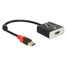 DELOCK Adapter USB 3.0 A-típusú csatlakozódugóval > HDMI csatlakozóhüvellyel kábel és adapter