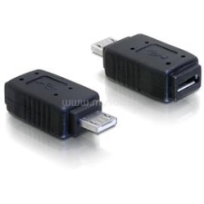 DELOCK adapter USB micro-A+B anya USB micro-A-apa (DL65032) kábel és adapter