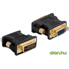 DELOCK Adapter VGA 15pin female &amp;gt; DVI 24+5 male (6 kábel és adapter