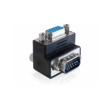 DELOCK Adapter VGA male / female 270° angled asztali számítógép kellék