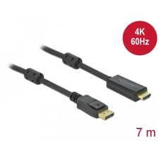 DELOCK Aktív DisplayPort 1.2 - HDMI kábel 4K 60 Hz 7 m (85959) kábel és adapter