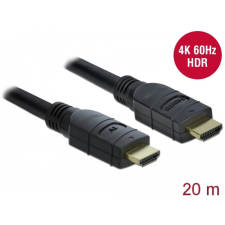 DELOCK Aktív HDMI kábel 4K 60 Hz 20 m kábel és adapter