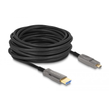DELOCK Aktív Optikai 5 az 1-ben HDMI kábel 8K 60 Hz 25 m (86009) (D86009) kábel és adapter