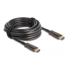 DELOCK Aktív optikai HDMI kábel fém borítással 8K 60 Hz 100 m (86080) (D86080) kábel és adapter