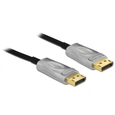DELOCK Aktív optikai kábel DisplayPort 1.4 8K 70m (84141) (DE84141) kábel és adapter