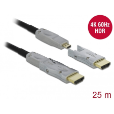 DELOCK Aktív optikai kábel HDMI 4K 60 Hz 25 m egyéb hálózati eszköz
