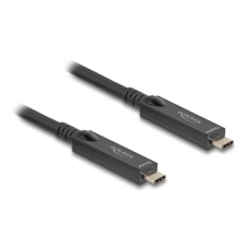 DELOCK Aktív optikai USB-C 8K Video + adat + PD kábel 8 m kábel és adapter