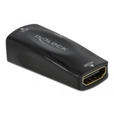 DELOCK - Átalakító HDMI-A aljzat - VGA aljzat 1080p audioval - 66560 kábel és adapter