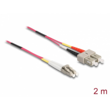 DELOCK Cable Optical Fiber LC / SC Multimode OM4 2 kábel és adapter