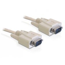 DELOCK Cable RS-232 serial Sub-D9 male / male 2 m (82981) kábel és adapter