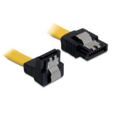 DELOCK Cable SATA 6 Gb/s down/straight metal 50 cm kábel és adapter