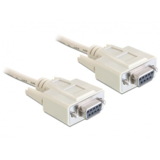 DELOCK Cable Serial 9pin female / female 3m (84169 kábel és adapter