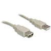DELOCK Cable USB 2.0 extension A/A 1, 8m