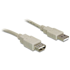 DELOCK Cable USB 2.0 extension A/A 1, 8m kábel és adapter