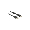 DELOCK Cable USB 2.0 type A male > USB 2.0 type B male 1m Black (83566)